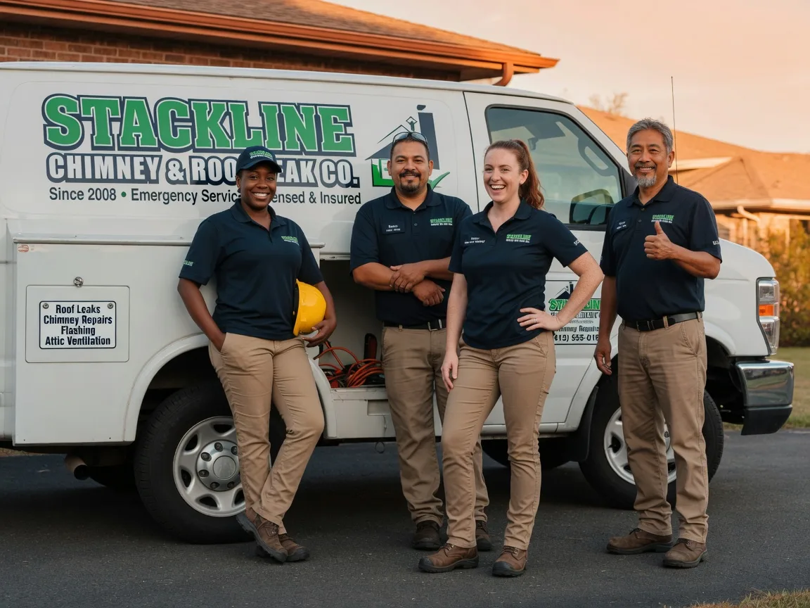 Chimney flashing repair company in South Charleston, OH